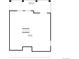 Floor plan illustrating the layout of the unfinished basement and covered patio at 6503 S Quemoy Way, Aurora, CO 80016