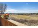 Stunning mountain and golf course views from the home's lovely vantage point at 6503 S Quemoy Way, Aurora, CO 80016