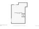 Basement level floor plan showing unfinished basement space and stairs leading up at 6382 Freeport Dr, Highlands Ranch, CO 80130