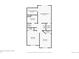 Upstairs floor plan showcasing the primary bedroom, bathroom, and additional bedrooms with closets at 6382 Freeport Dr, Highlands Ranch, CO 80130