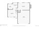 Open-concept floor plan showcasing kitchen, breakfast nook, Gathering room with fireplace, living room and garage at 6382 Freeport Dr, Highlands Ranch, CO 80130