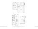 Home floor plan with main level, second floor and unfinished basement at 6382 Freeport Dr, Highlands Ranch, CO 80130
