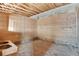 Empty barn stall with sturdy wooden construction, designed for livestock or storage at 8530 W Jefferson Ave, Denver, CO 80235