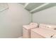 Efficient laundry room featuring standard washing machine and dryer at 5750 W Atlantic Pl, Lakewood, CO 80227