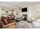 Open concept living room and kitchen with modern decor and inviting atmosphere at 5455 Landmark Pl # 1009, Greenwood Village, CO 80111