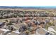 An aerial view of a neighborhood, showing the location of the property in a desirable location at 3644 Sunchase Dr, Castle Rock, CO 80109