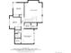 Second-floor plan featuring bedrooms, bathrooms, and dimensions, showcasing the layout of the living spaces at 19634 E Clear Creek Trl, Parker, CO 80134