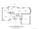 First floor home plan shows living room, dining area, kitchen and garage at 5708 S Galena St, Greenwood Village, CO 80111