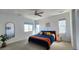 Inviting bedroom with ample natural light, providing a relaxing atmosphere at 8981 Bellsong Circle Cir, Littleton, CO 80125