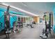 Well-equipped fitness center with weight machines and cardio equipment for residents' health at 2880 S Locust St # 305N, Denver, CO 80222
