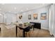 Open dining area featuring modern decor, hardwood flooring, and great natural light at 2322 Arapahoe St, Denver, CO 80205