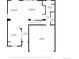 Detailed floor plan showcasing the layout of the home, including the living room, dining room, kitchen, and garage at 201 Shenandoah Way, Brighton, CO 80603