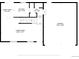 Main floor plan showing layout of living room, kitchen, garage and dining area at 17212 E Oberlin Pl, Aurora, CO 80013