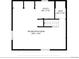 Basement floor plan showing layout of a utility room, bathroom and rec room at 17212 E Oberlin Pl, Aurora, CO 80013