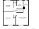 Upstairs floor plan featuring bedrooms, bathrooms, and laundry room layout at 17212 E Oberlin Pl, Aurora, CO 80013