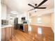 Modern kitchen with stainless steel appliances, stylish countertops, and ample cabinet space at 17212 E Oberlin Pl, Aurora, CO 80013