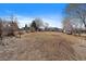 Expansive backyard space offering room for gardening, recreation, and more at 8092 S Jay Dr, Littleton, CO 80128