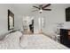 Spacious primary bedroom with adjoining bathroom and closet at 9150 E Center Ave # 7C, Denver, CO 80247