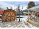 Backyard with storage shed, basketball hoop, and playset at 9581 Green Ct, Westminster, CO 80031