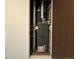 Utility closet featuring a modern Trane furnace, essential for home heating at 1870 S Pitkin Cir # B, Aurora, CO 80017