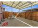 Enclosed patio is great for relaxing or entertaining outdoors in any weather at 9044 E Nassau Ave, Denver, CO 80237