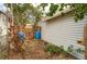 Backyard featuring a small storage shed and privacy fence at 3074 S Elati St, Englewood, CO 80110