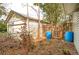 Backyard featuring a shed and some foliage, plus a privacy fence at 3074 S Elati St, Englewood, CO 80110