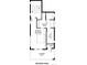 Second level plan shows the Primary suite with bedroom, bath, walk-in closet, covered deck, and mechanical room at 838 N Cherry St # 1, Denver, CO 80220