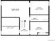 Basement floorplan featuring a Gathering room, non-conforming bedroom, bathroom, utility area, and office at 8433 S Painted Sky St, Highlands Ranch, CO 80126