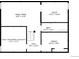 Basement floorplan featuring a Gathering room, non-conforming bedroom, bathroom, utility area, and office at 8433 S Painted Sky St, Highlands Ranch, CO 80126