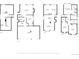 Detailed floor plan showing layout of rooms, including kitchen, living room, bedrooms, and bathrooms at 2146 S Ellis Ct, Lakewood, CO 80228