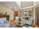 Comfortable living room with hardwood floors, large windows, and stylish decor, inviting and well-lit at 2146 S Ellis Ct, Lakewood, CO 80228