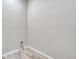 Utility connections make this laundry room ready for a washer and dryer install at 9973 Worchester St, Commerce City, CO 80022