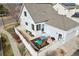 Aerial view of fenced-in backyard with patio, offering a private outdoor living space at 6324 Winona St, Arvada, CO 80003