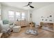 Charming Bedroom bathed in natural light features hardwood floors and a calming decor at 6099 N Netherland Ct, Aurora, CO 80019