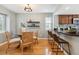 The dining room has space for seating, decor shelves and a breakfast bar at 1470 S Quebec Way # 178, Denver, CO 80231