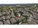 Overhead view of home featuring a community pool and convenient access to local amenities at 1356 Carlyle Park Cir, Highlands Ranch, CO 80129