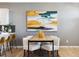 Elegant dining area featuring stylish decor and a spacious layout, ideal for enjoying meals and gatherings at 673 N Tempe St, Aurora, CO 80018
