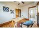 An office featuring hardwood floors and natural lighting at 3024 W Denver Pl, Denver, CO 80211
