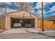 Spacious two-car garage provides ample parking and additional storage at 3024 W Denver Pl, Denver, CO 80211