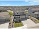 Aerial view of a beautiful home and its surroundings, showcasing its prime location at 5166 Trails Edge Ln, Castle Rock, CO 80104
