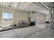 Spacious unfinished basement with windows offering natural light, perfect for future expansion at 5166 Trails Edge Ln, Castle Rock, CO 80104