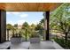 Spacious balcony features modern planters, sleek railings, and an open view of the neighborhood landscape at 3617 Shoshone St, Denver, CO 80211