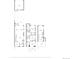 Detailed floor plan showcasing layout of rooms, including kitchen, living room, bedrooms, and bathrooms at 3617 Shoshone St, Denver, CO 80211