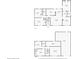 Detailed floor plan showcasing the layout of the home, including bedroom, bathroom, kitchen, living room, and basement areas at 1270 Berea Dr, Boulder, CO 80305