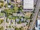 Stunning aerial view of property boundaries with lush landscaping and ample space at 6480 W 60Th Ave, Arvada, CO 80003