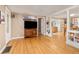 Spacious living room with hardwood floors, modern decor, and an open layout perfect for entertaining and relaxing at 6480 W 60Th Ave, Arvada, CO 80003