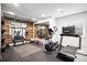 Home gym featuring professional-grade equipment for a complete workout experience at 2495 S Madison St, Denver, CO 80210