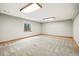 Spacious finished basement with carpet and recessed lighting at 13313 Cherry Cir, Thornton, CO 80241