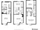 Detailed three-story floor plan showcasing the layout of the bedrooms, kitchen, and living spaces at 6011 Yarrow St # I, Arvada, CO 80004